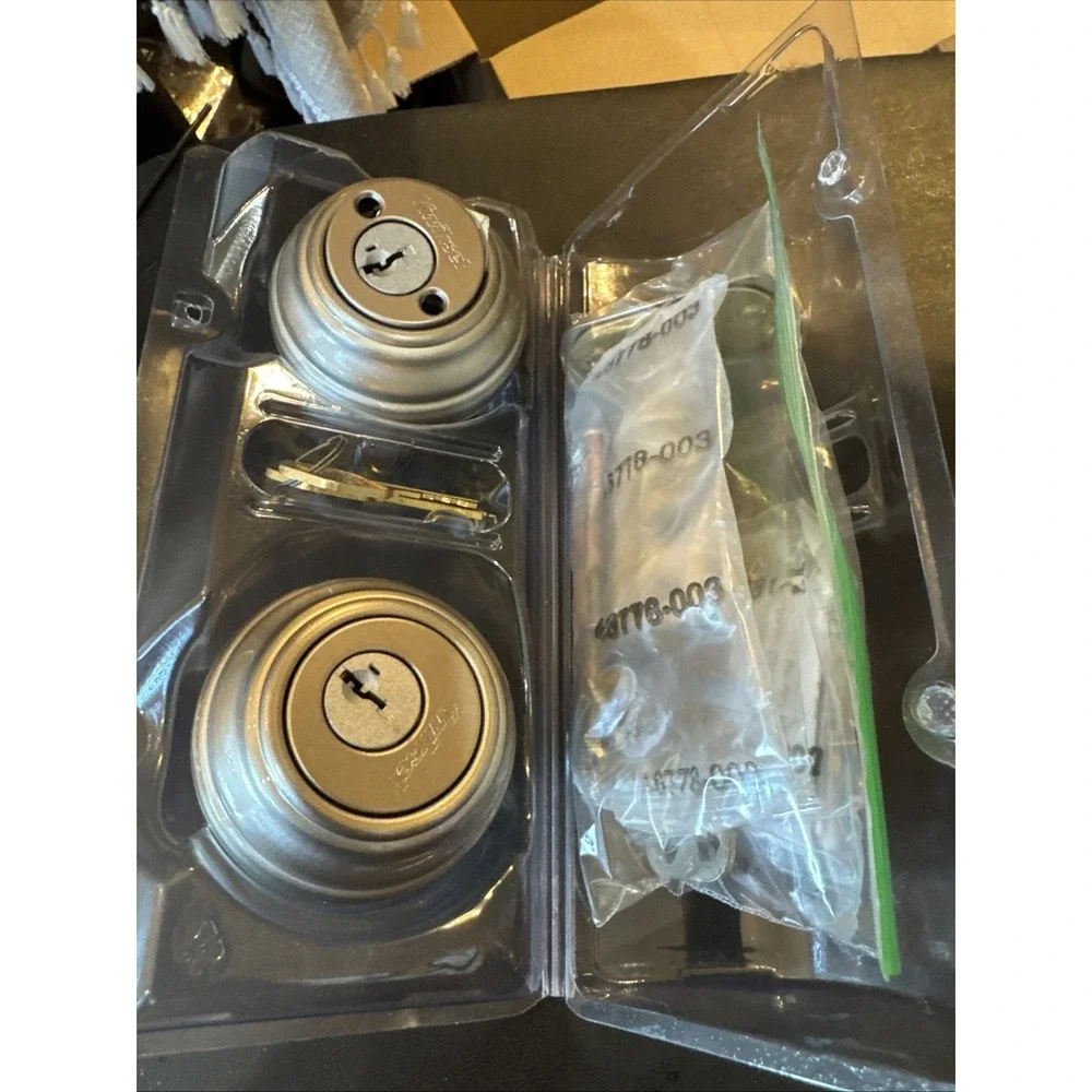 Kwikset‎ Juno SmartKeydouble Sided Deadbolt Satin Nickel